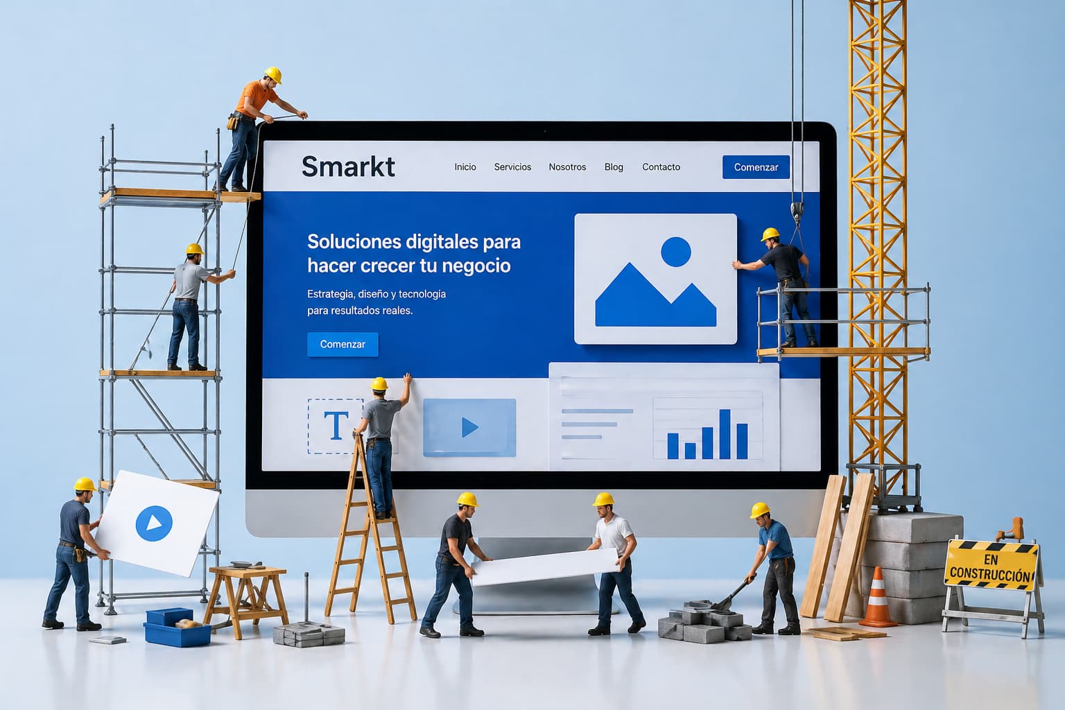 construyendo la agencia smarkt